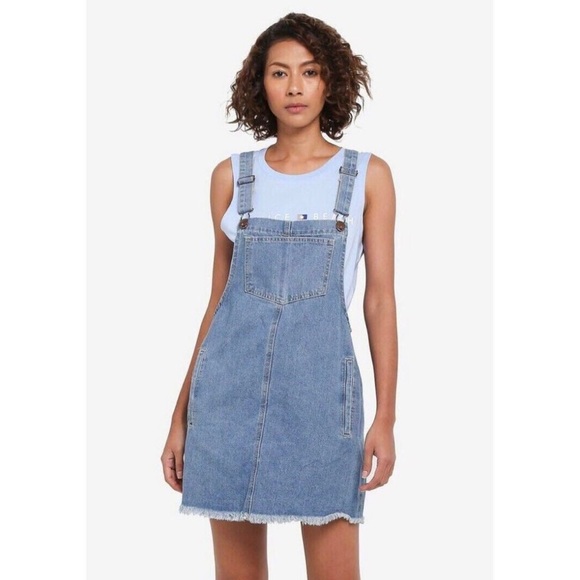 Cotton On Dresses & Skirts - Cotton On Denim Pinafore Overall Dress NWT